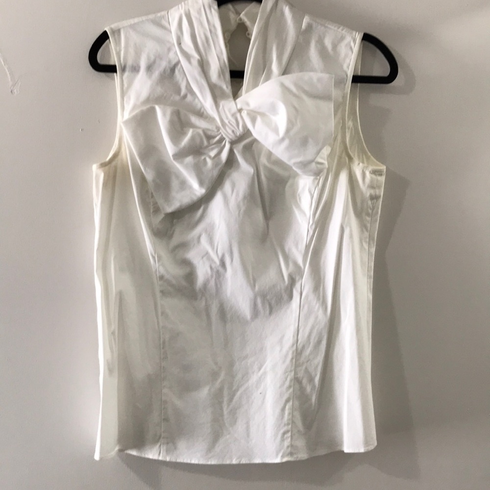 Lafayette 148 | Bow blouse